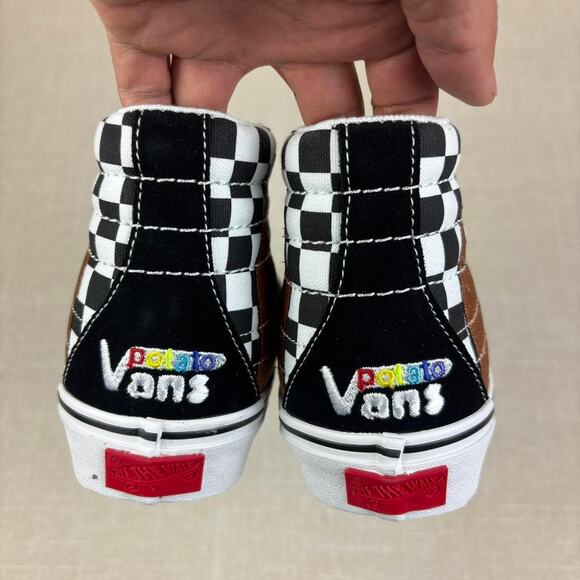 🟨 2022 Vans Vault Sk8-Hi “Imran Potato Checkerboard” 5W - Picture 6 of 6